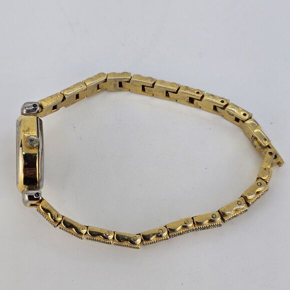 Jaclyn Smith Women's Watch 18MM Gray Dial Gray Gold Bracelet 6.75" New Battery - Picture 10 of 12